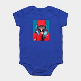 Anime Teen Girl Baby Bodysuit